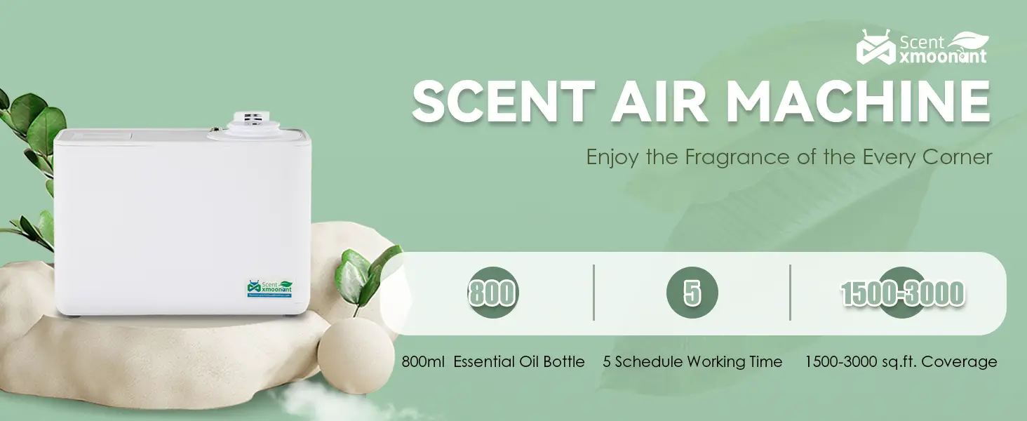 ASCENTYER Smart Bluetooth HVAC Scent Diffuser